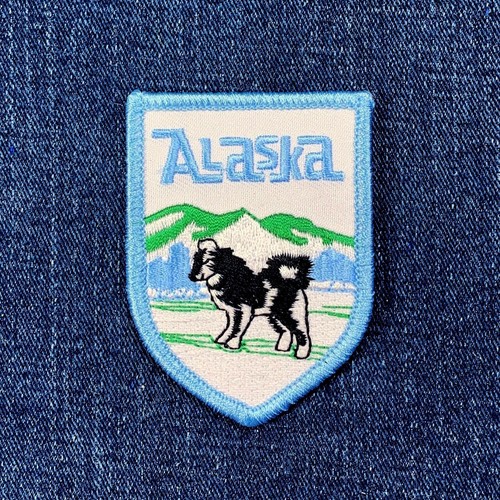 Alaska patch embroidered - alaska,