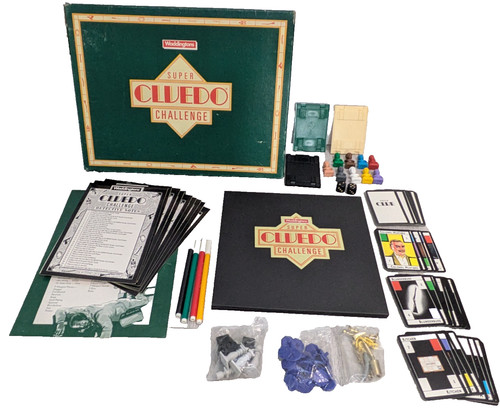 Waddingtons super cluedo - super,