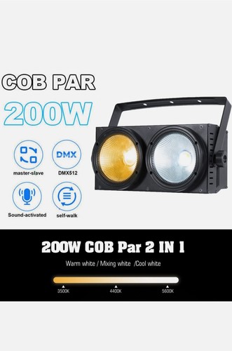 2in1 cob 200w par light - 2in1,
