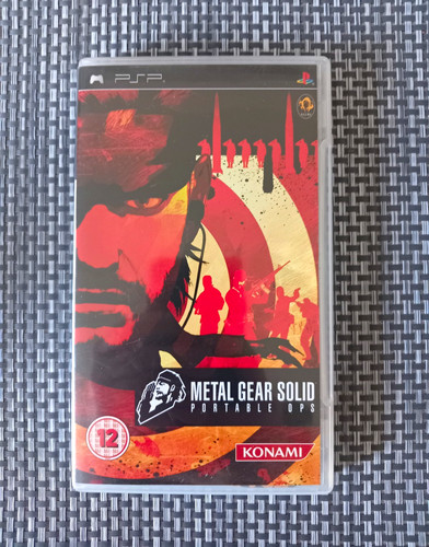 Metal gear solid portable ops - portable,