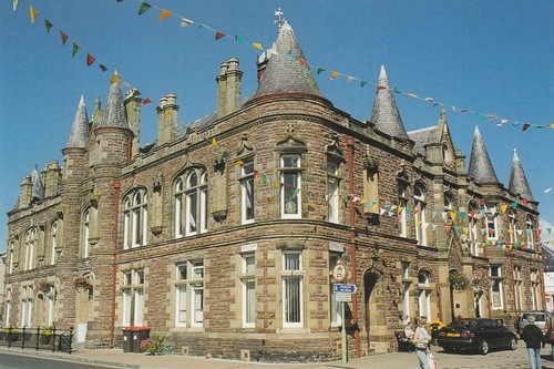 Postcard stornoway town - stornoway,