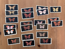 British Butterflies cigarette cards Godfrey Phillips 1927 x 21 cards few doubles