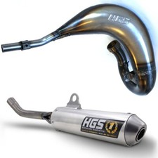 HGS Exhaust Yamaha YZ 85 Complete Sytsem Front Header Tail Pipe 2019-24