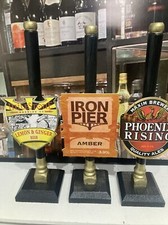 Dummy beer pump X 3 pub home