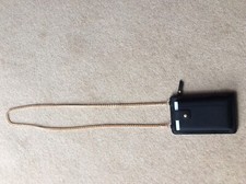 Frank Usher Cross Body Black With Gold Chain Phone Pouch/handbag 