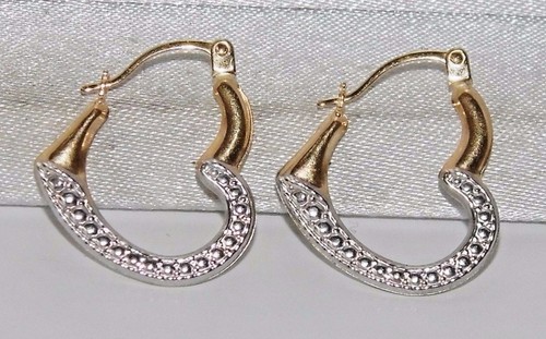 9ct gold ladies - 9ct, heart