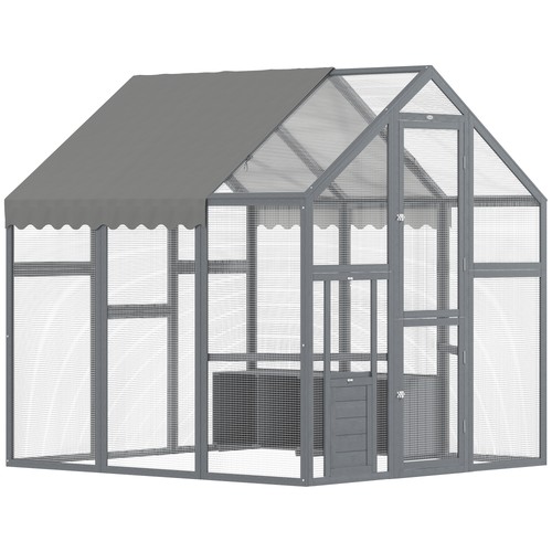 Large chicken run - large, with