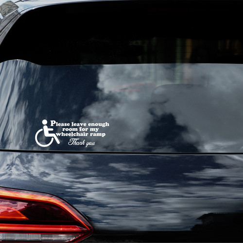 Disabled wheelchair van car - disabled,