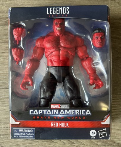 Marvel legends red hulk - legends, action