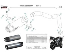 MIVV AK-1 TIT Exhaust Silencer