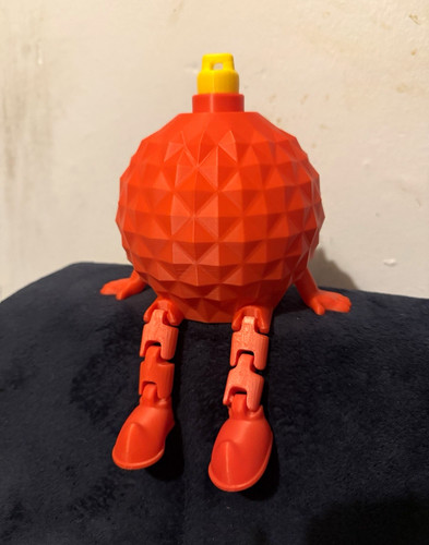 Red yellow geometric - red, &