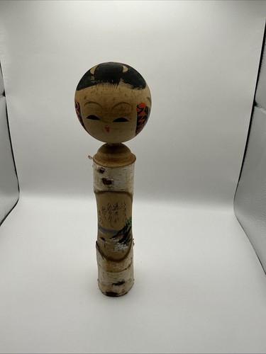 Japanese wooden kokeshi doll - japanese,