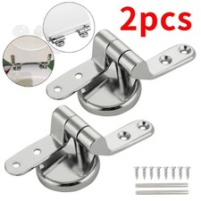 2Pcs WC Toilet Seat Hinges