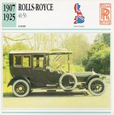 1907-1925 ROLLS ROYCE 40/50