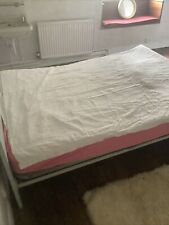 Candlewick Single Bed Bedspread With Sewn-in Lining Doubling Up As A Curtain