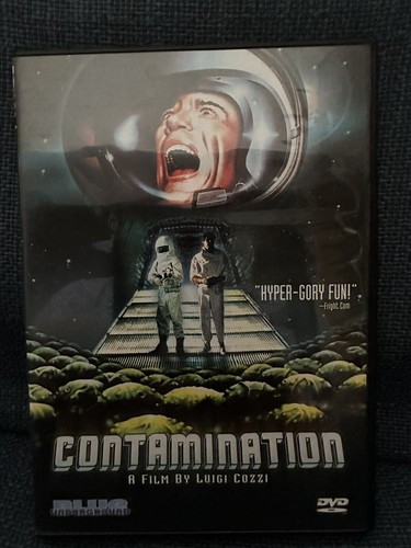 Contamination blue underground - blue,