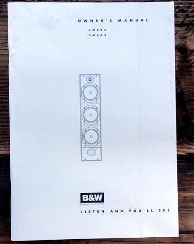 Bowers wilkins 603 - bowers, dm