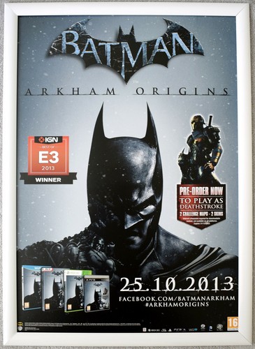 Batman arkham origins rare ps3 - origins,
