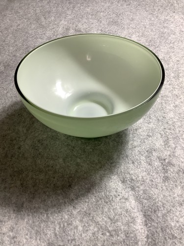 Vintage green glass - bowl, cm