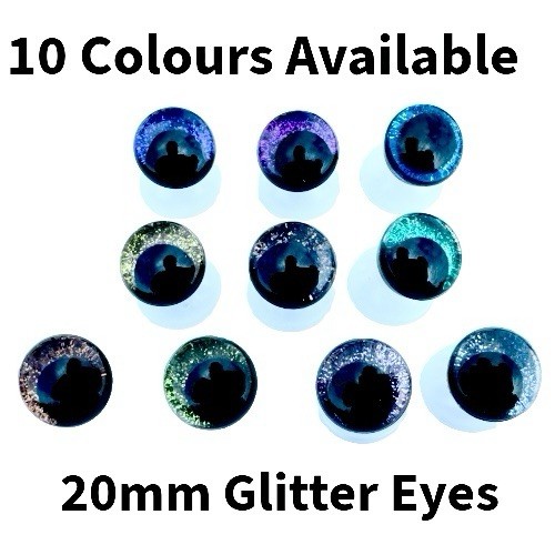20mm safety eyes - 20mm, various