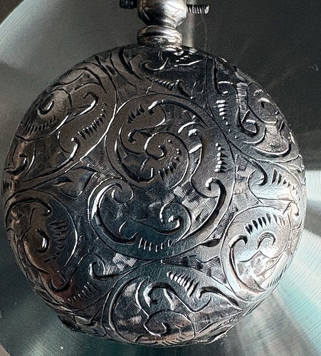 Silver sovereign case 1889 - silver,