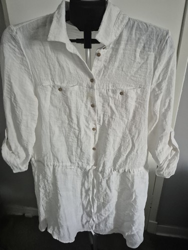 Zara white shirt dress - shirt,