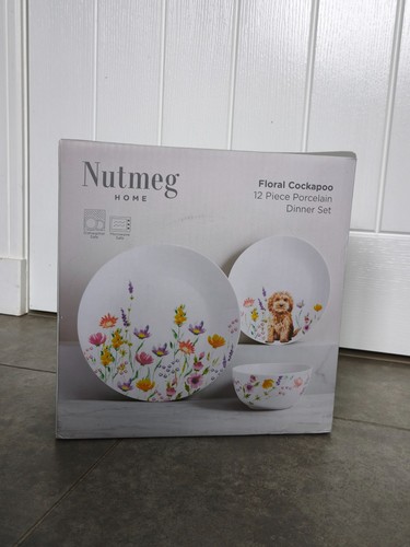 Nutmeg home floral cockapoo - nutmeg,
