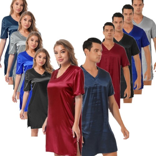 Mens womens satin night shirt - womens,