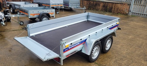 Twin axle trailer unbraked - twin,
