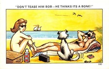 SAPPHIRE COMIC POSTCARD NO 180