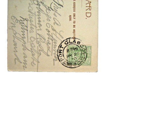 Postmark port glasgow - port,