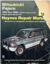 MITSUBISHI PAJERO NA-NJ 2.6 3.0 3.5 PETROL 2.5 2.8 DIESEL 1983-96 REPAIR MANUAL