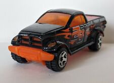 hotwheels  Dodge power wagon used good condition Black and orange 2004 edition