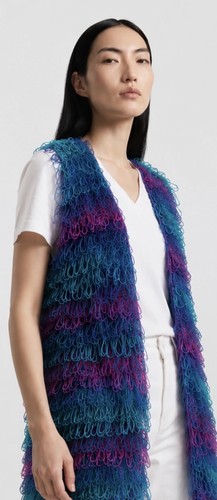 Long loopy crochet - long,