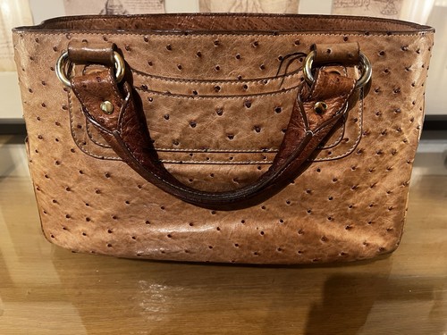 Celine ostrich hand bags - ostrich,