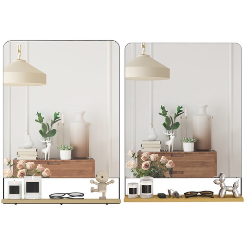 Homcom industrial wall - industrial, mirror