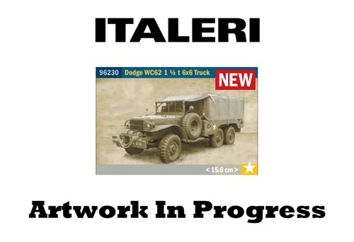Italeri dodge wc62 1 - wc62, 1½