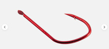 Gamakatsu LS2210R Red Barbed Hooks, 25 per pack