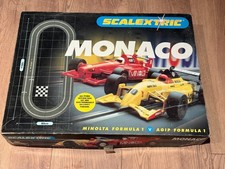 Vintage Scalextric Monaco Set