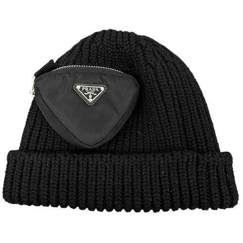 Prada men plaque - logo, pouch