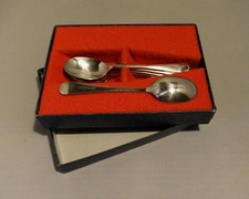 Vintage Boxed Silver Plated