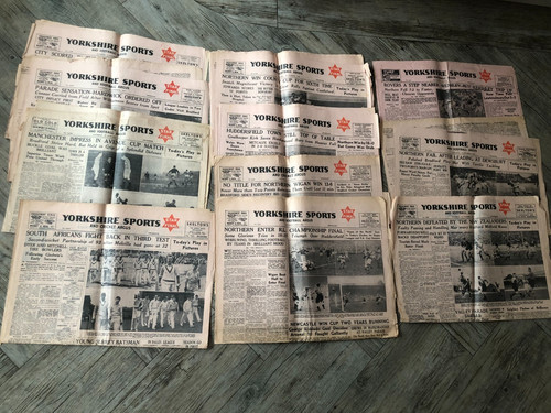Yorkshire sports newspapers - sports,