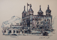 Original Pen & Ink Drawing of