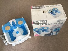 Babyliss Care & Comfort Spa Pedicure Loofah and massage jets - remote control