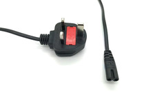 UK Mains Power Lead Cable Canon Pixma MP560 MP600 Printer 2 Pin 1m 8 shape scan