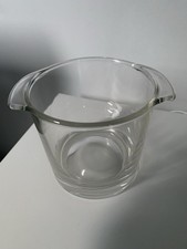 Glass ice bucket champagne - glass,