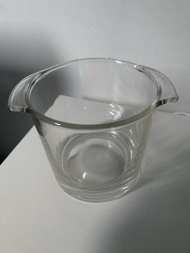Glass ice bucket champagne - ice,