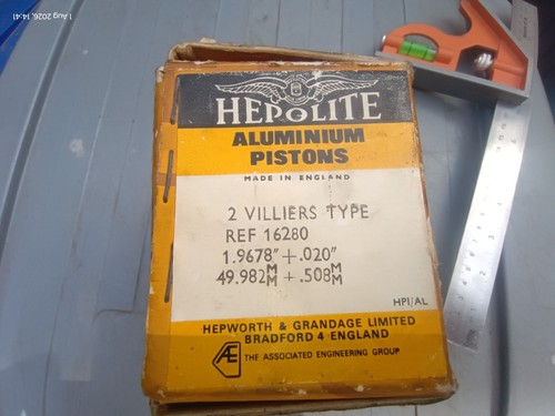 Villiers pistons ref 16280 - 4t,