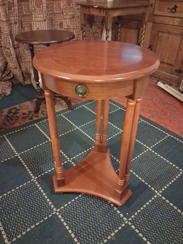 Vintage plant stand table - plant,