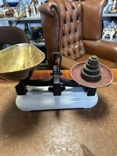 Vintage Set Of Avery Weighing Scales To Weigh 2lb&original Weights